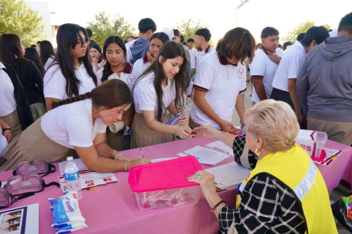 IMJUVE lleva “Brigada de Contacto Joven” a la Preparatoria Municipal José Vasconcelos
