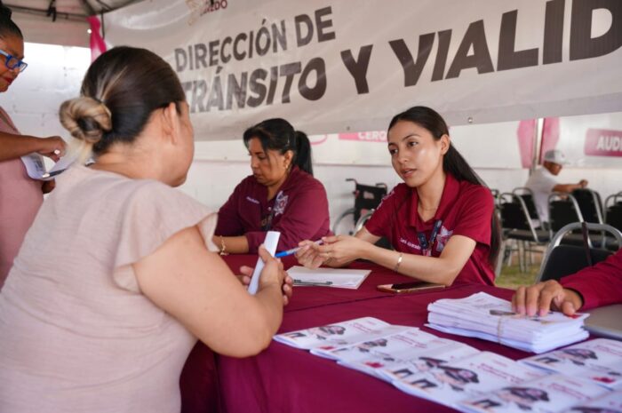 Presidencia Cerquita de Ti llega a la colonia Cavazos Lerma