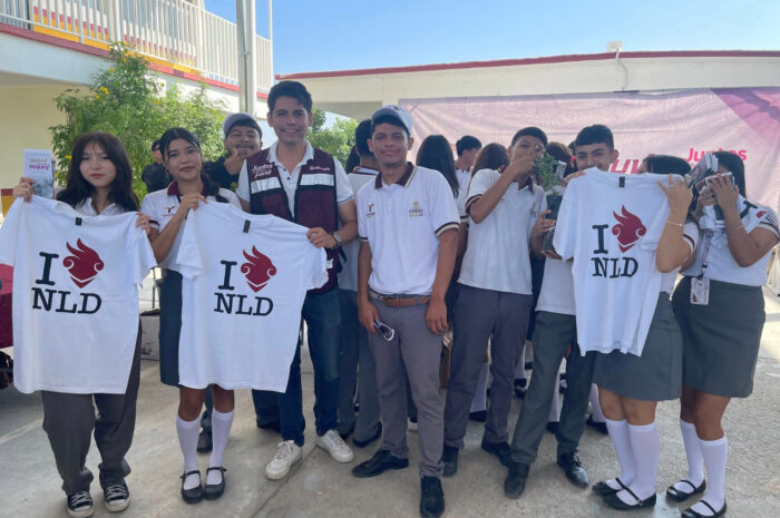 Lleva Gobierno de Nuevo Laredo brigada “Contacto Joven” al COBAT 23