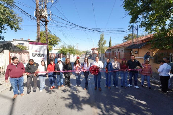 Gobierno de Nuevo Laredo mejora infraestructura sanitaria y vial en las colonias Matamoros, Palacios e Hipódromo