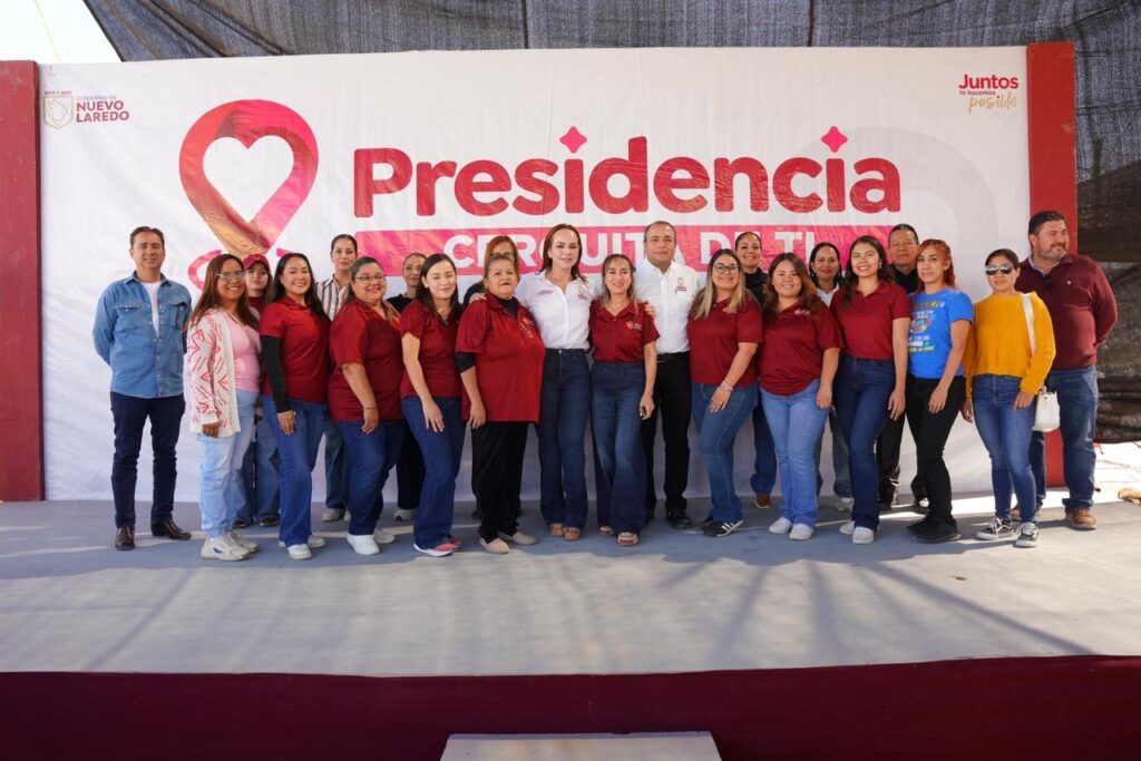 Carmen Lilia Canturosas refuerza la cercanía con ciudadanos a través de Presidencia Cerquita de Ti en colonia Américo Villarreal