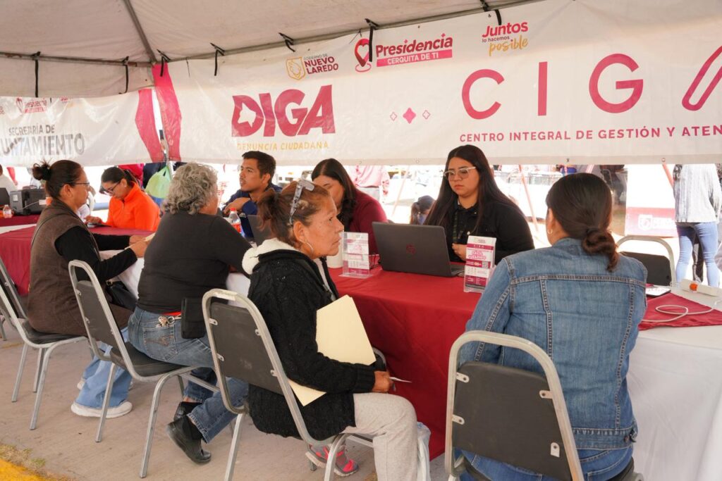 Carmen Lilia Canturosas refuerza la cercanía con ciudadanos a través de Presidencia Cerquita de Ti en colonia Américo Villarreal