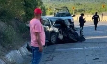 Fatal choque en la carretera Victoria-Monterrey deja un muerto