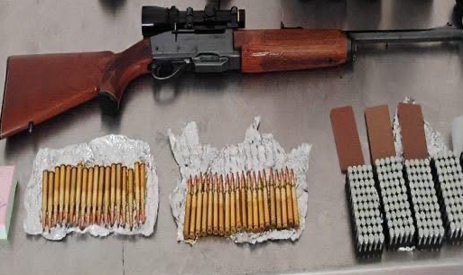 Detienen a pasajero con rifle y cartuchos en cruce internacional de Matamoros Detienen a pasajero con rifle y cartuchos en cruce internacional de Matamoros