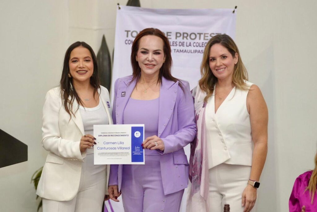 Desde el Congreso, Carmen Lilia Canturosas marca un nuevo capítulo del liderazgo femenino en Tamaulipas