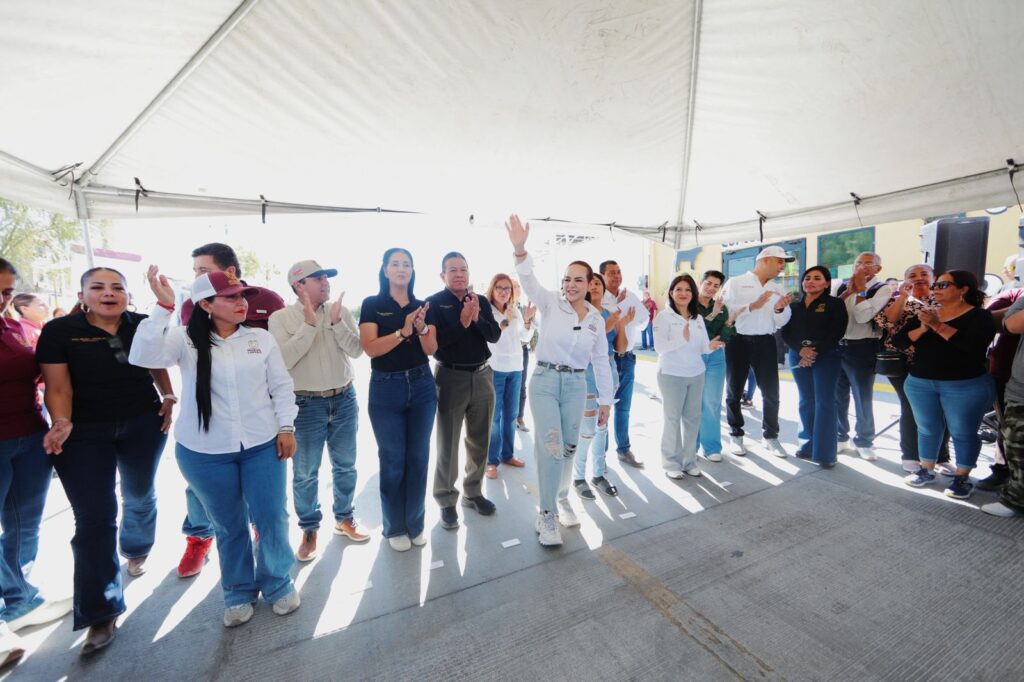 Alcaldesa Carmen Lilia Canturosas transforma colonia Los Olivos con más de 14 millones de pesos en obras de repavimentación Alcaldesa Carmen Lilia Canturosas transforma colonia Los Olivos con más de 14 millones de pesos en obras de repavimentación