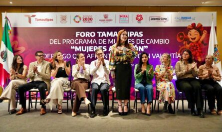 “Conocer los sueños de las mujeres del sur es un gran aprendizaje”: Carmen Lilia Canturosas representa a Nuevo Laredo en el 3er Foro Mujeres de Cambio