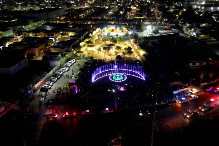 Neolaredenses reconocen renovación de la Plaza de la Mujer como espacio digno y familiar