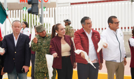 Nuevo Laredo reafirma su liderazgo nacional: Gobernador y Alcaldesa arrancan el Operativo Héroes Paisanos