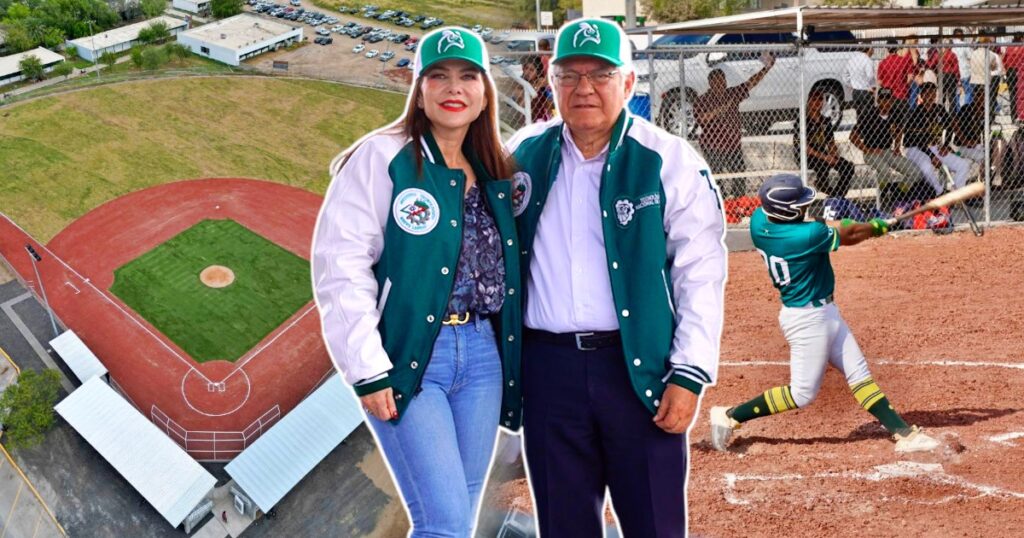 Entrega Carmen Lilia Canturosas campo de beisbol al Tec Nuevo Laredo
