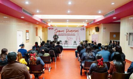 DIF Nuevo Laredo inicia foro por el Día Internacional de las Personas con Discapacidad