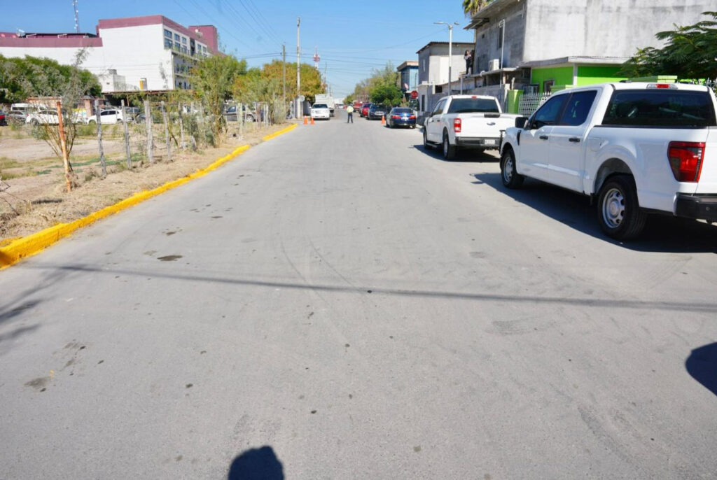 Gobierno de Carmen Lilia Canturosas entrega obras estratégicas de drenaje y colectores pluviales en 3 colonias de Nuevo Laredo