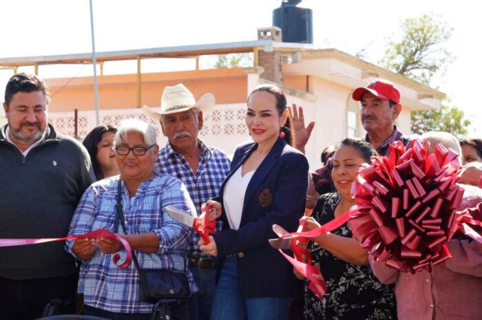 Gobierno de Carmen Lilia Canturosas entrega obras estratégicas de drenaje y colectores pluviales en 3 colonias de Nuevo Laredo
