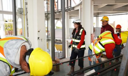 Carmen Lilia supervisa avances del Museo de Ciencia