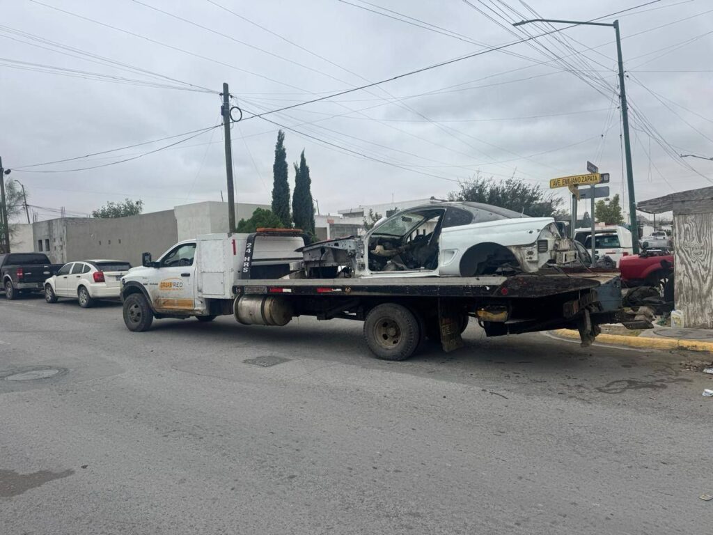 Impulsa Gobierno de Nuevo Laredo calles más limpias y seguras mediante programa de chatarrización