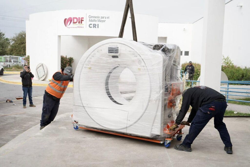 Llega al CRI del DIF Nuevo Laredo tomógrafo para fortalecer la atención médica a familias vulnerables