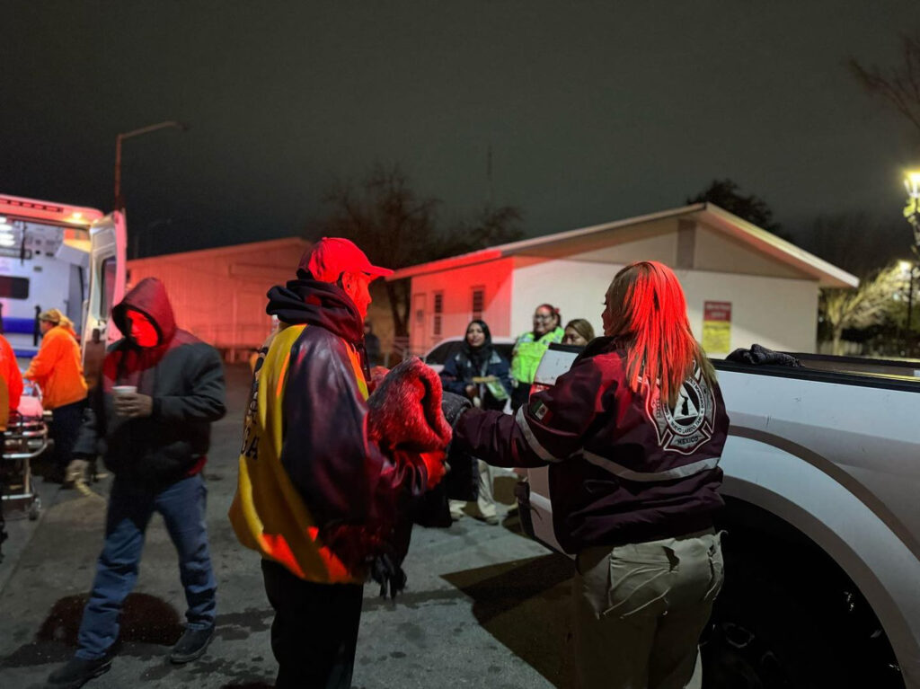 Activa Protección Civil de Nuevo Laredo operativo Carrusel ante descenso de temperatura