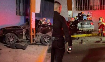 Accidente a alta velocidad enluta la madrugada de Navidad en Victoria