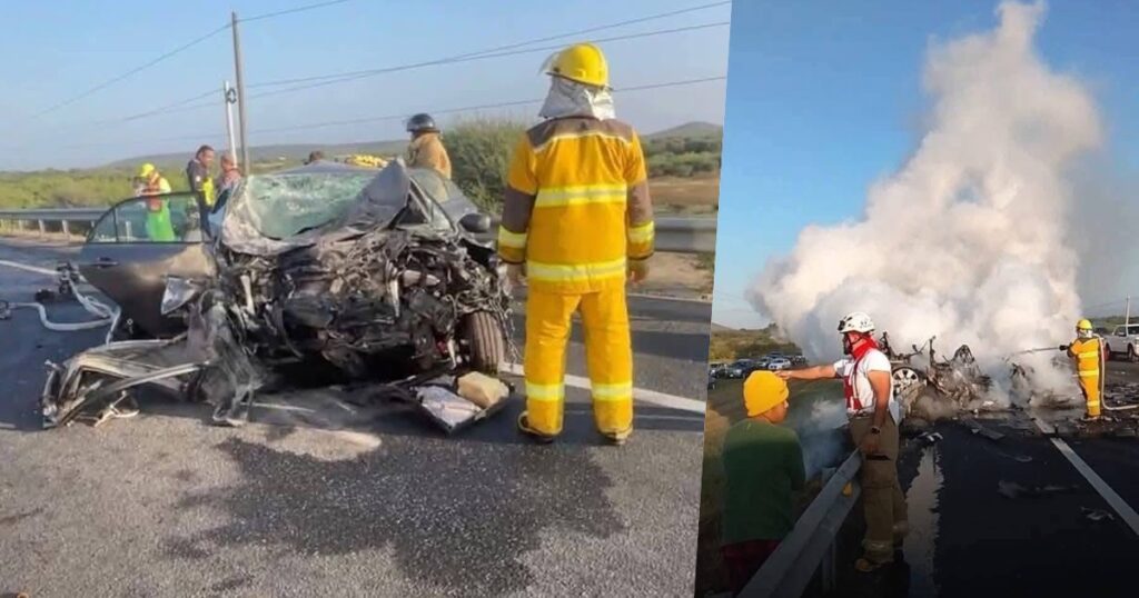 Fatal choque en la Zaragoza–Victoria deja tres muertos y seis heridos Choque en la Zaragoza–Victoria deja tres muertos