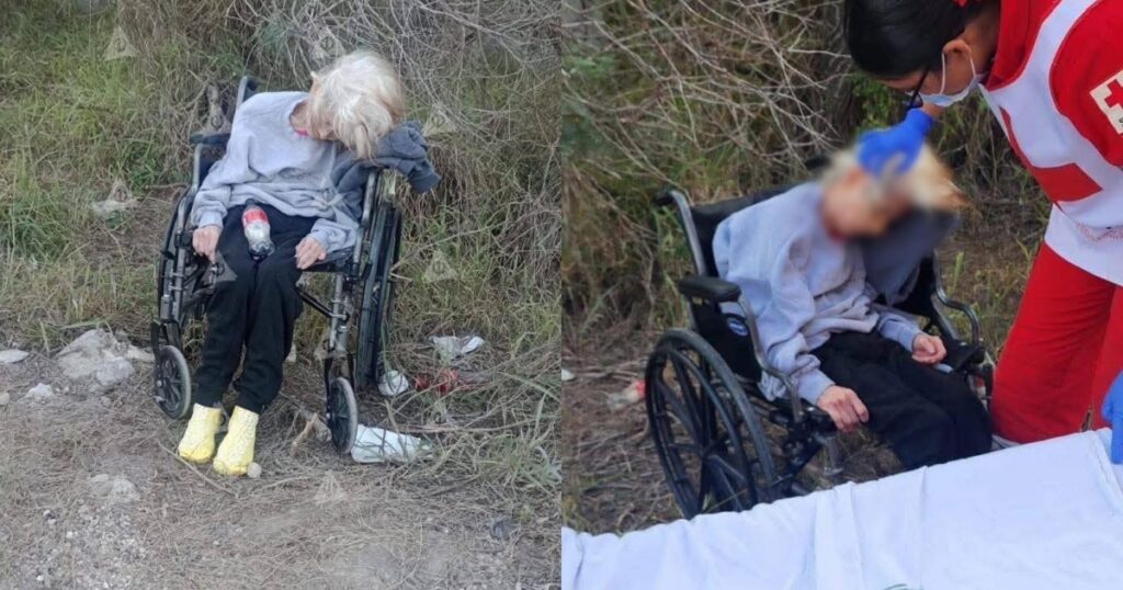 Abandonan a adulta mayor en carretera de Matamoros