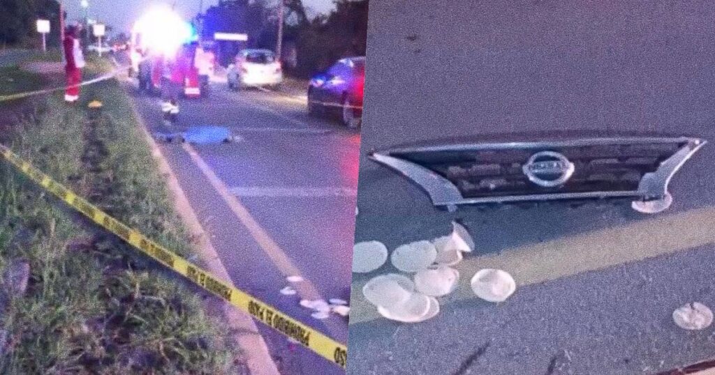 Adulto mayor muere atropellado en libramiento de Victoria