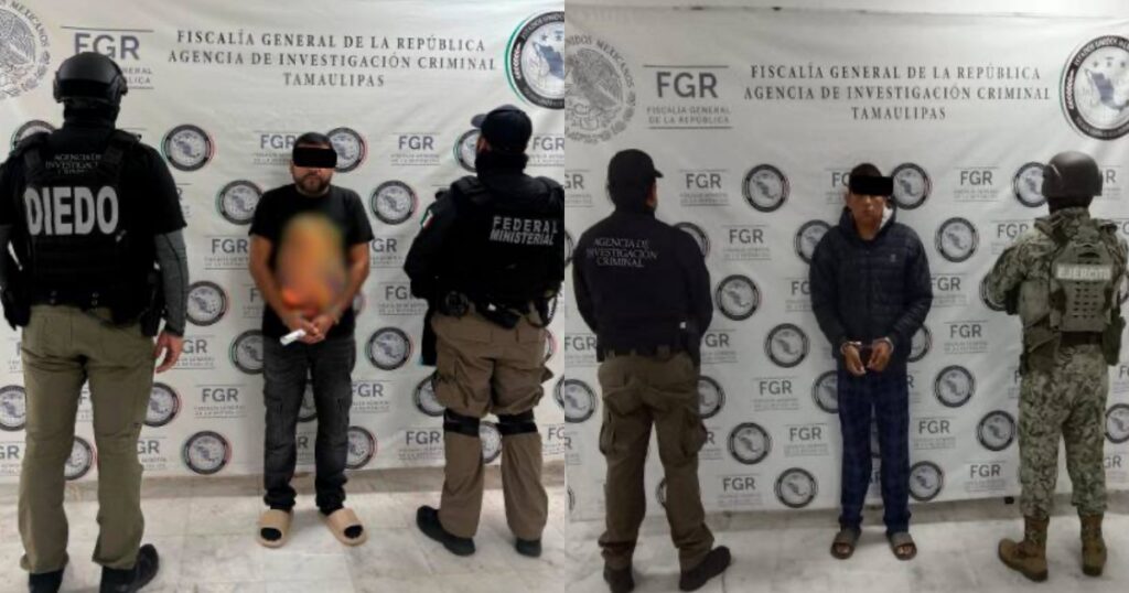 Operativos federales dejan detenidos y aseguramientos en Reynosa y Díaz Ordaz