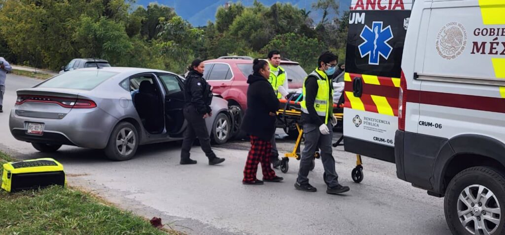 Choque frontal deja cuatro personas lesionadas en Ciudad Victoria