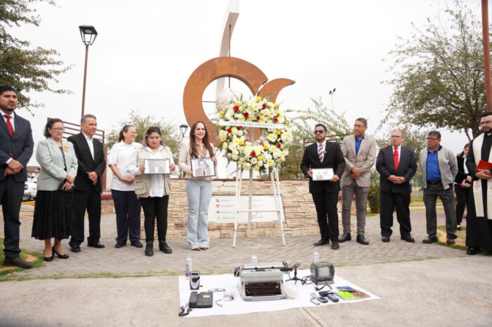 Encabeza alcaldesa Carmen Lilia Canturosas homenaje por el Día Nacional del Periodista junto a todas las agrupaciones periodísticas de Nuevo Laredo