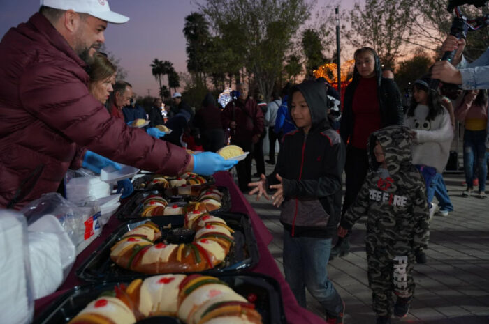 Todo listo para la celebración de la Mega Rosca de Reyes 2026 en el Viveros Mágico