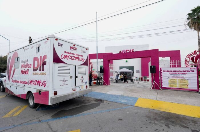 DIF Nuevo Laredo realiza con éxito brigada de atención integral para niñas y niños para el regreso a clases