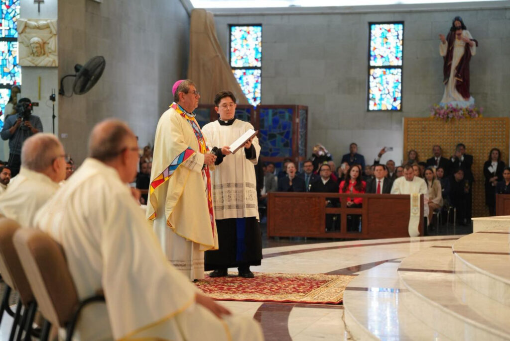 Nuncio apostólico y 30 obispos de México ordenan a nuevo obispo en Nuevo Laredo