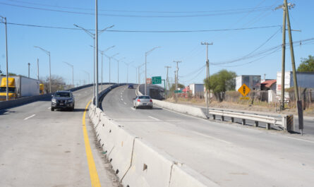 Reabre Gobierno de Nuevo Laredo puente vehicular de prolongación avenida Monterrey tras mantenimiento mayor