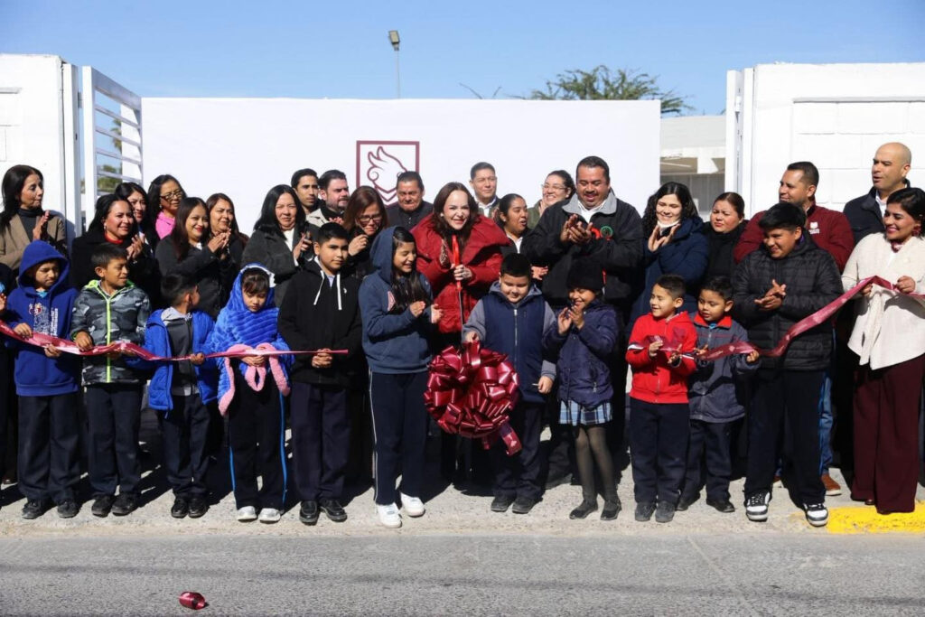 Gobierno de Nuevo Laredo fortalece la infraestructura educativa en la colonia Nueva Era