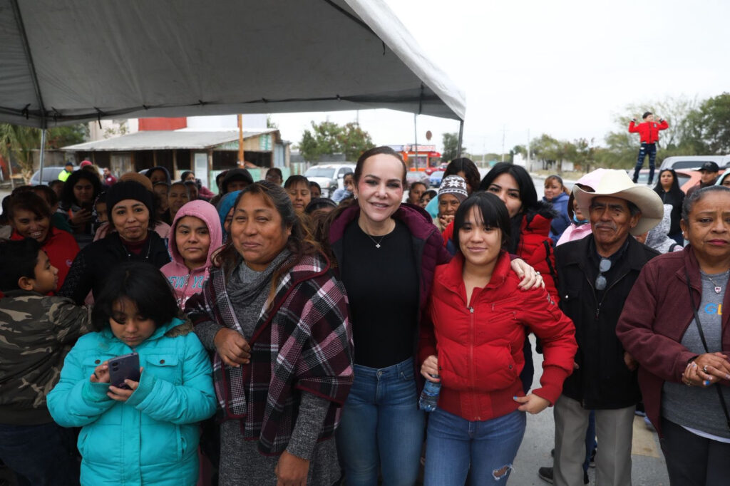Gobierno de Nuevo Laredo fortalece infraestructura vial en Los Olivos; entrega calles pavimentadas con concreto hidráulico