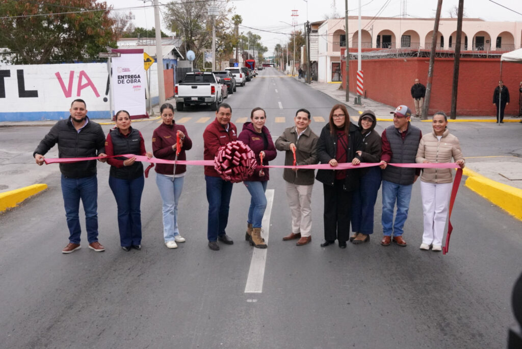 Gobierno de Nuevo Laredo moderniza vialidades del Centro