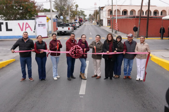 Transforma Gobierno Municipal Centro de Nuevo Laredo con obras de infraestructura vial