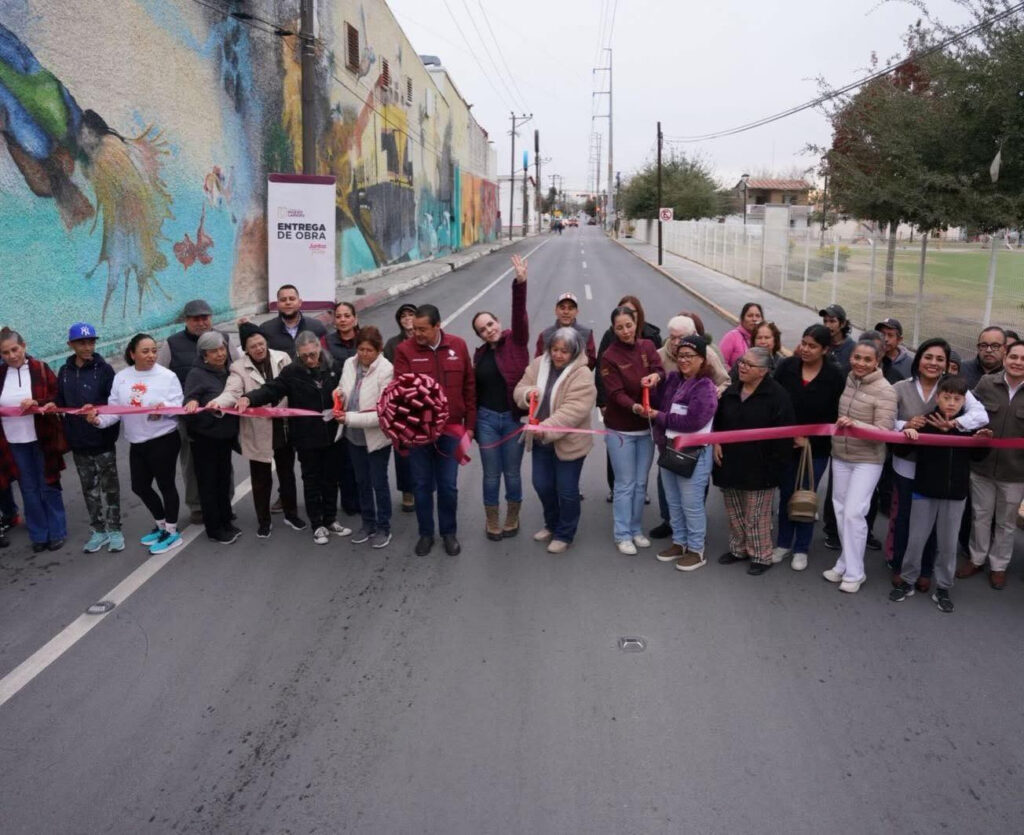 Gobierno de Nuevo Laredo moderniza vialidades del Centro