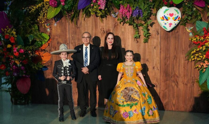 Presenta alcaldesa Carmen Lilia Canturosas a niños que representarán a México en la Ceremonia del Abrazo 2026