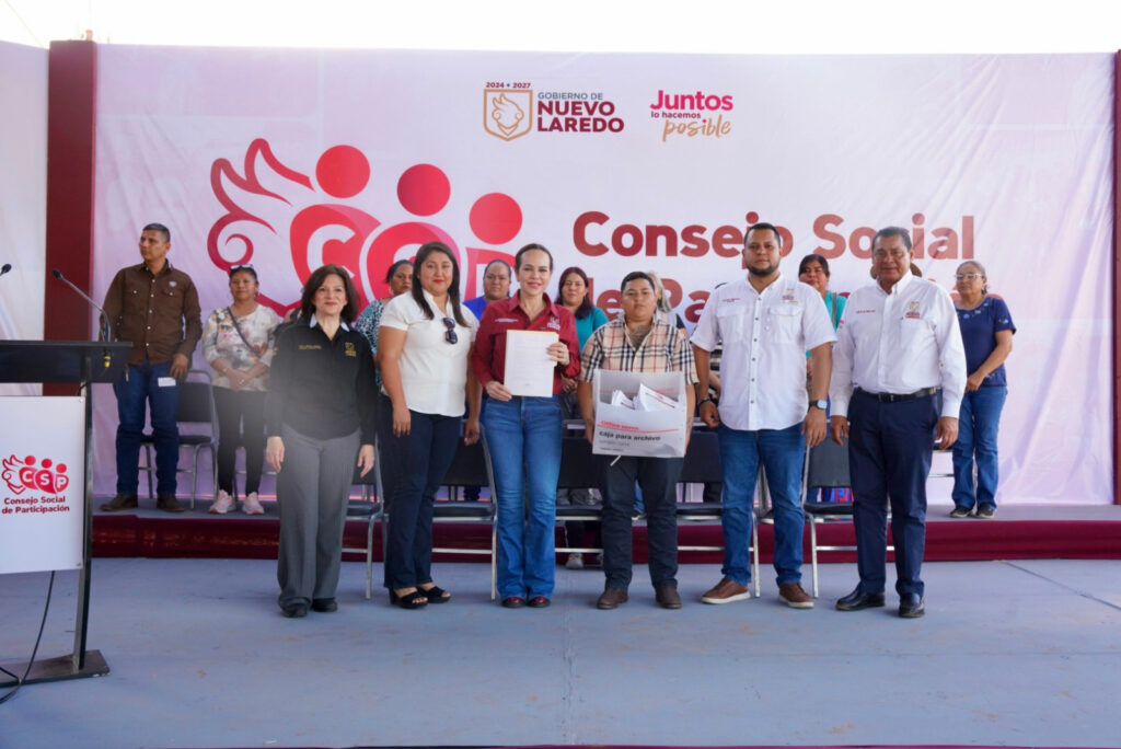 Se unen colonias del sur de Nuevo Laredo a Consejos Sociales de Participación; trabajarán de la mano con Gobierno de Nuevo Laredo Se unen colonias del sur de Nuevo Laredo a Consejos Sociales de Participación; trabajarán de la mano con Gobierno de Nuevo Laredo