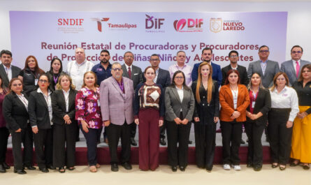 Nuevo Laredo se consolida como referente estatal en la protección de la niñez y adolescencia