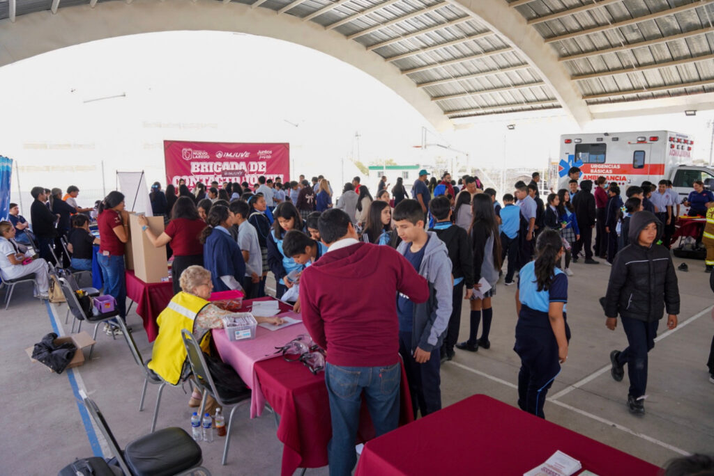 IMJUVE Nuevo Laredo lleva la tercera “Brigada Contacto Joven 2026” a la colonia Constitucional