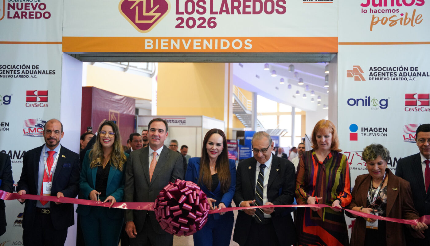Nuevo Laredo se posiciona como eje binacional del comercio exterior en México con 1era Cumbre Logística Los Laredos 2026 Nuevo Laredo se posiciona como eje binacional del comercio exterior en México con 1era Cumbre Logística Los Laredos 2026