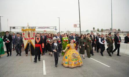 Celebran los Dos Laredos alianza estratégica en Ceremonia del Abrazo; nombran a Carmen Lilia Sra. Internacional 2026