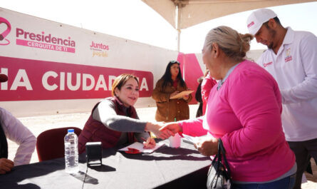 Acerca Gobierno de Nuevo Laredo servicios y trámites a Lomas del Río con “Presidencia Cerquita de Ti”