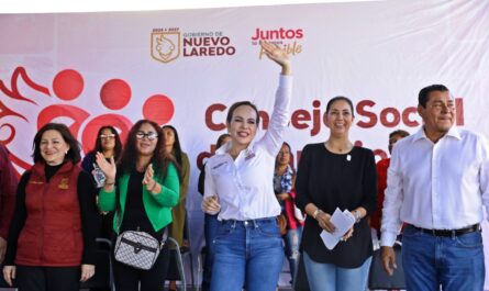 Llega CSP a colonias del surponiente de Nuevo Laredo