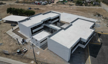 Supervisa alcaldesa Carmen Lilia Canturosas construcción de nueva escuela en El Progreso; refrenda compromiso con la educación