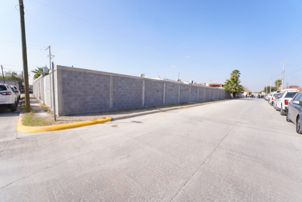 Inaugura alcaldesa Carmen Lilia Canturosas obras de infraestructura educativa en colonia Reforma Urbana