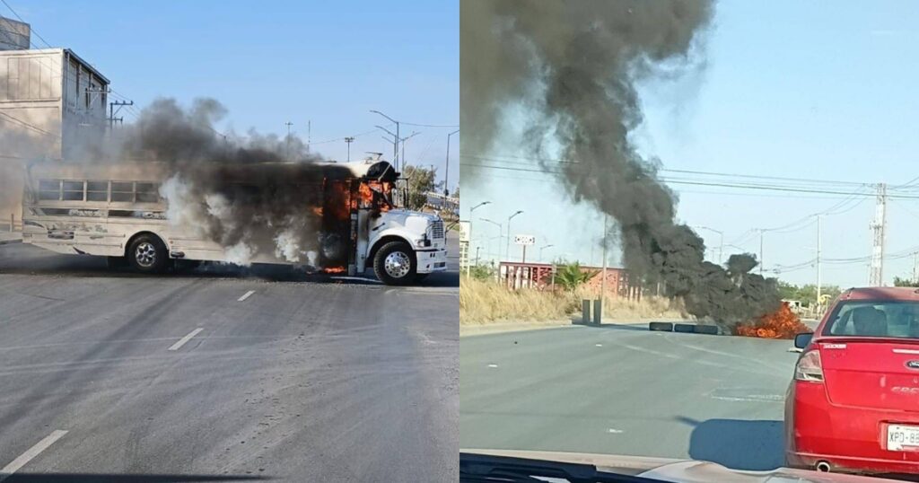Aseguran vehículos tras reacción por muerte de “El Mencho”