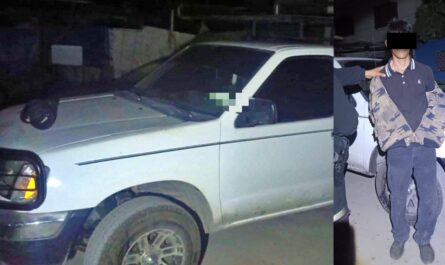 Detienen presunto ladrón y recuperan Frontier en Victoria