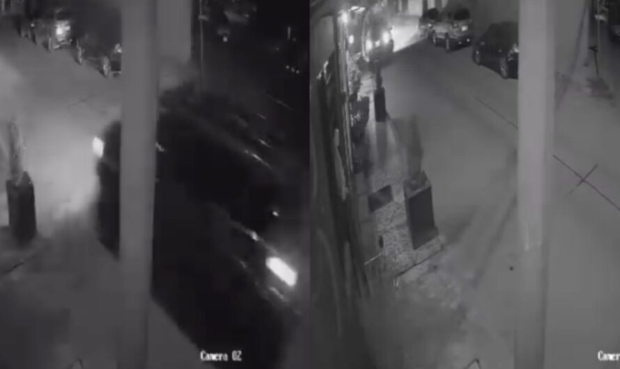 Conductor choca autos estacionados y huye en Las Flores, Ciudad Victoria Conductor choca autos estacionados y huye en Las Flores, Ciudad Victoria